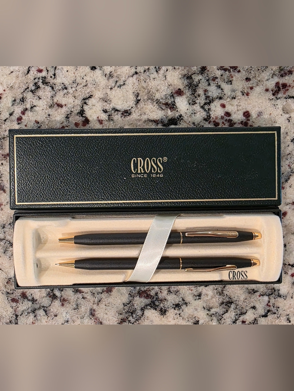 CROSS Century Classic Black Pen & Pencil Set - NEW/UNUSED - $170 MSRP